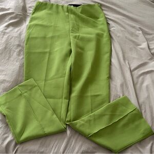 Mango Lime Green Skinny Pants